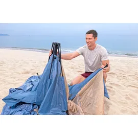 BESTWAY Strandmuschel Beach DomeTM mit SwiftClickTM -System 234 x 240 x 125 cm