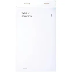 Exacompta 96203E 50x Notepad Exac Hotel 9.5x17cm 50Bl Dup - x 50 -
