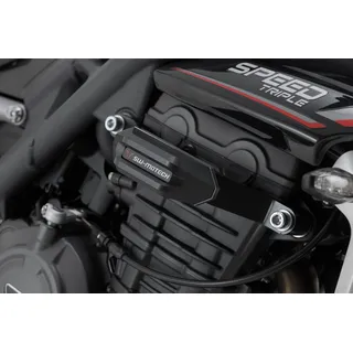 SW-Motech Sturzpad-Kit - Schwarz. Triumph Speed Triple 1200 RS (21-).,