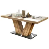 58 aufm Kessel Elena 180 x 90 x 76 cm braun