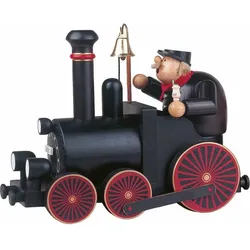 KWO Erzgebirge Lokomotive mit Lokführer Höhe 22 cm