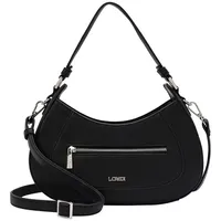 L.Credi L. CREDI Schultertasche Odelia, Polyurethan schwarz