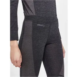 Craft Core Wool Mix Thermounterwäsche-Set Damen 999985 black/granite L