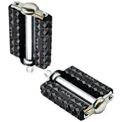 Pedale schwarz Peugeot 103 / MBK 51 / Solex (französisches Gewinde 14x1,25)