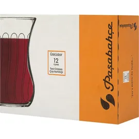 Pasabahce Teeglas 12-tlg. Weiß