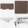 vidaXL Markise 3 x 2,5 m taupe
