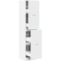 vidaXL Apothekerschrank Weiß 40 x 41 x 174,5 cm Weiß