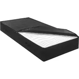 sleepling Matratzenhülle 90 x 200, Vakuumbeutel für Matratzen, Matratzentasche 90x200, 3-seitiger Reißverschluss, Tragegriffe, staubfreie Lagerung