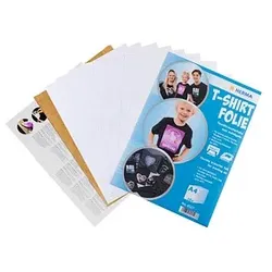 10 HERMA Transferpapier zum Aufbügeln schwarz DIN A4
