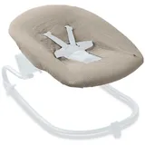 hauck Bezug für Alpha Newborn Bouncer (atmungsaktiv & einfach waschbar) - Beige
