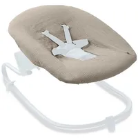 hauck Bezug für Alpha Newborn Bouncer (atmungsaktiv & einfach waschbar) - Beige