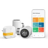 tado° Smartes Heizkörperthermostat X – Starter Kit mit Bridge X, Heizungssteuerung per App und Smart Speaker (Alexa, Siri, Google Assistant), Energie sparen, DIY Installation, nicht kompatibel mit V3+