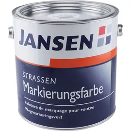 Jansen Straßenmarkierungsfarbe Weiß matt 2,5 l