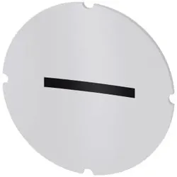 Siemens 3SU19000AB710QY0 Einlegeschild für Leuchtdrucktaster, rund, milchig, Symbol: Abnahme, minus  - 10 Stück