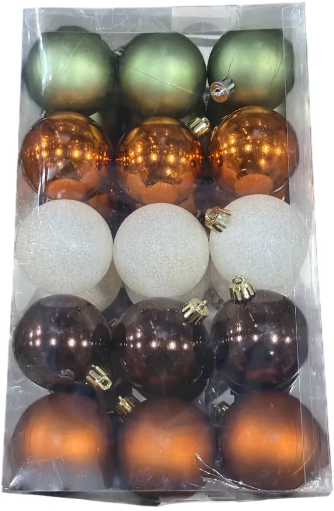 Weihnachtskugeln Christbaumkugeln Baumkugeln Kugeln bruchsicher 30 Stück