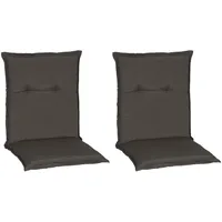 BEO Sitzauflage 98 x 45 x 8 cm grau 2 St.