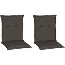 BEO Sitzauflage 98 x 45 x 8 cm grau 2 St.