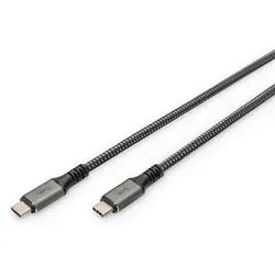 DIGITUS USB 4 Verbindungskabel, TypC auf TypC, 1m
