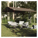 vidaXL Tarp Braun 406x306 cm Wasserdicht