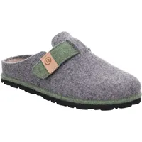 ROHDE Damen Pantoffel Filz Hausschuh Klettverschluss Wechselfußbett D.Meran 6812,
