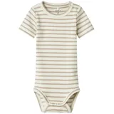 NAME IT Unisex Nbnbani Ss Body Noos, Pure Cashmere, Numeric_86 - numeric_86