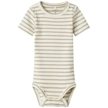 NAME IT Unisex Nbnbani Ss Body Noos, Pure Cashmere, Numeric_86 - numeric_86