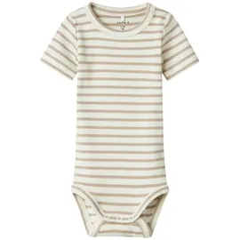 NAME IT Unisex Nbnbani Ss Body Noos, Pure Cashmere, Numeric_86 - numeric_86