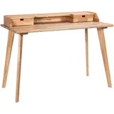 Hasena Sekretär Aska beige Kernbuche, natur), B:120cm H:85cm T:60cm, Sekretäre, Sekretär