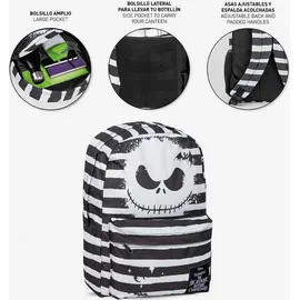 Cerdá Nightmare before Christmas Jack with Stripes Schwarz