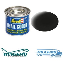 Revell Farbe Modellbau Email Color Schwarz matt 14ml RAL 9011 32108