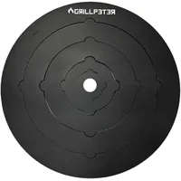 Grillpeter Grillplatte Ø 50 cm schwarz