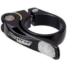 Reverse Components Reverse Long Life Sattelklemme mit Schnellspanner 31.8mm schwarz