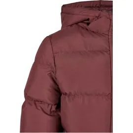 URBAN CLASSICS Hooded Puffer Jacket Rot 122/128