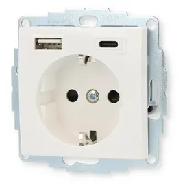 Berker USB-Steckdose 3 St. Weiß