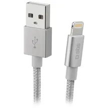 SBS USB auf Lightning 1 m Silber
