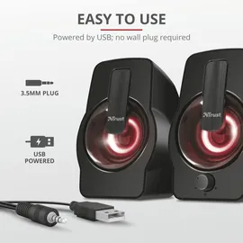 Trust Gemi RGB 2.0 System schwarz