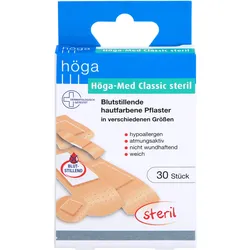 Höga-Med Classic Steril Blutstillend Versch.größe 30 ST