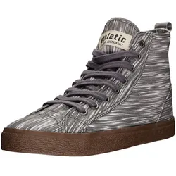 Sneaker ETHLETIC "Fair Sneaker Goto HI", Gr. 47, grau (grau melange), Obermaterial: 100% Baumwolle; Sohle: 100% Naturkautschuk, casual, Schuhe, Fair / Vegan / Nachhaltig