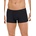 Softness blue-black striped shorts L