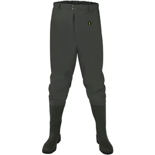 Taille Wathose , Grün , 42 EU , Watstiefel Angeln Hosen WASSERSCHUTZANGLERBUNDHOSE