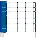 AKO TitanNet PremiumPlus, 50 m blau/weiß, 108 cm, Doppelspitze