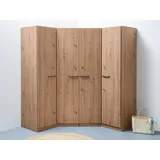 Rauch Schrank-Set RAUCH "Kleiderschrank Schrank Garderobe Wäscheschrank VANDOR", braun (eiche artisan), B:164cm H:197cm T:164cm, Holzwerkstoff, Kastenmöbel-Sets, 4-türig mit viel Stauraum, Schränke einzeln stellbar MADE IN GERMANY