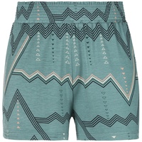LASCANA Pyjamashorts Damen türkis-allover Gr.32/34