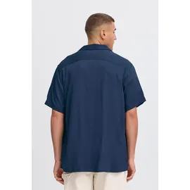 !Solid Kurzarmhemd Blau XXL