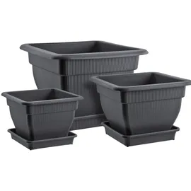 Buri L 38 x 38 x 28 cm Anthrazit