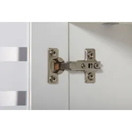 WELLTIME Hängeschrank WELLTIME "Jaca", weiß, B:30cm H:64cm T:20cm, Holzwerkstoff, MDF, Schränke, Hängeschrank, Breite 30 cm, mit MDF Hochglanz-Fronten
