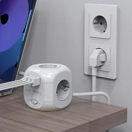 Realpower PowerBox 431 1,8 m, 4 AC-Ausgänge, 250 V, 50 Hz
