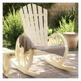 vidaXL Adirondack Schaukelstuhl 70 x 90 x 100 cm braun
