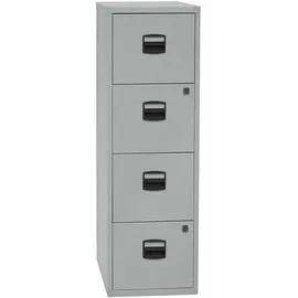 BISLEY Home PFA Hängeregistraturschrank 41,3 x 40 x 128,3 cm silber