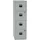BISLEY Home PFA Hängeregistraturschrank 41,3 x 40 x 128,3 cm silber